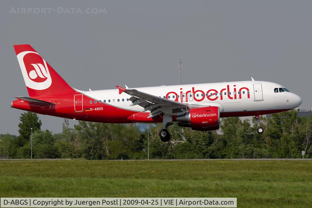 D-ABGS, 2009 Airbus A319-112 C/N 3865, Airbus A319-112