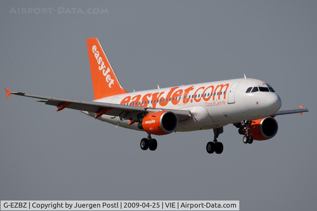 G-EZBZ, 2007 Airbus A319-111 C/N 3184, Airbus A319-111