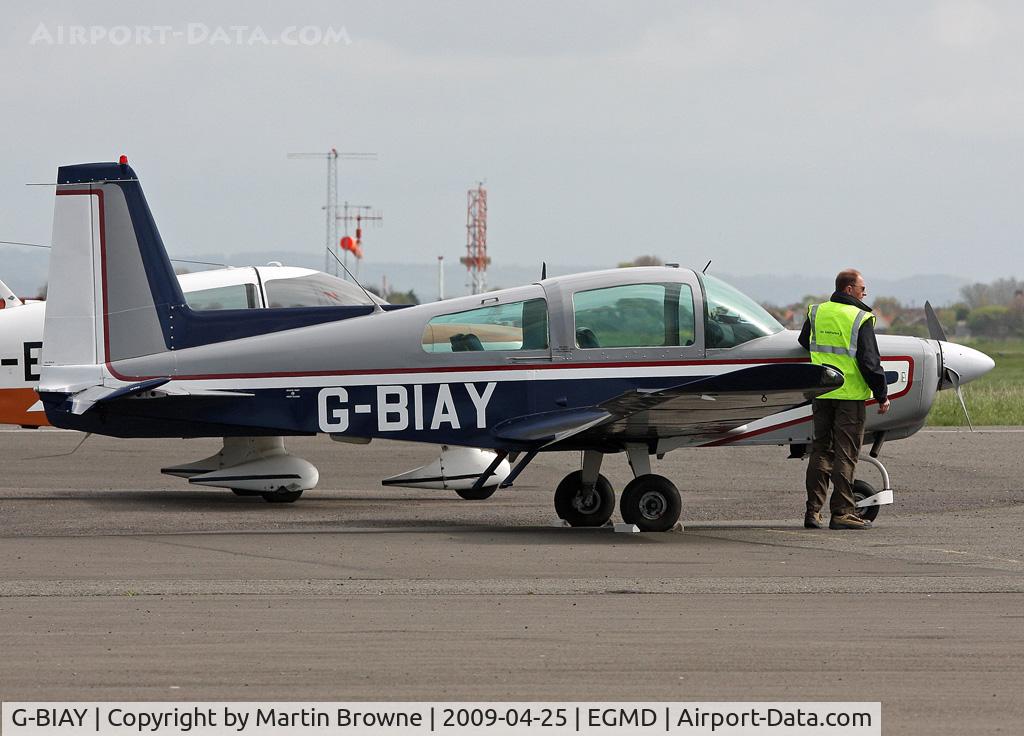 G-BIAY, 1973 Grumman American AA-5 Traveler C/N AA5-0423, AA-5