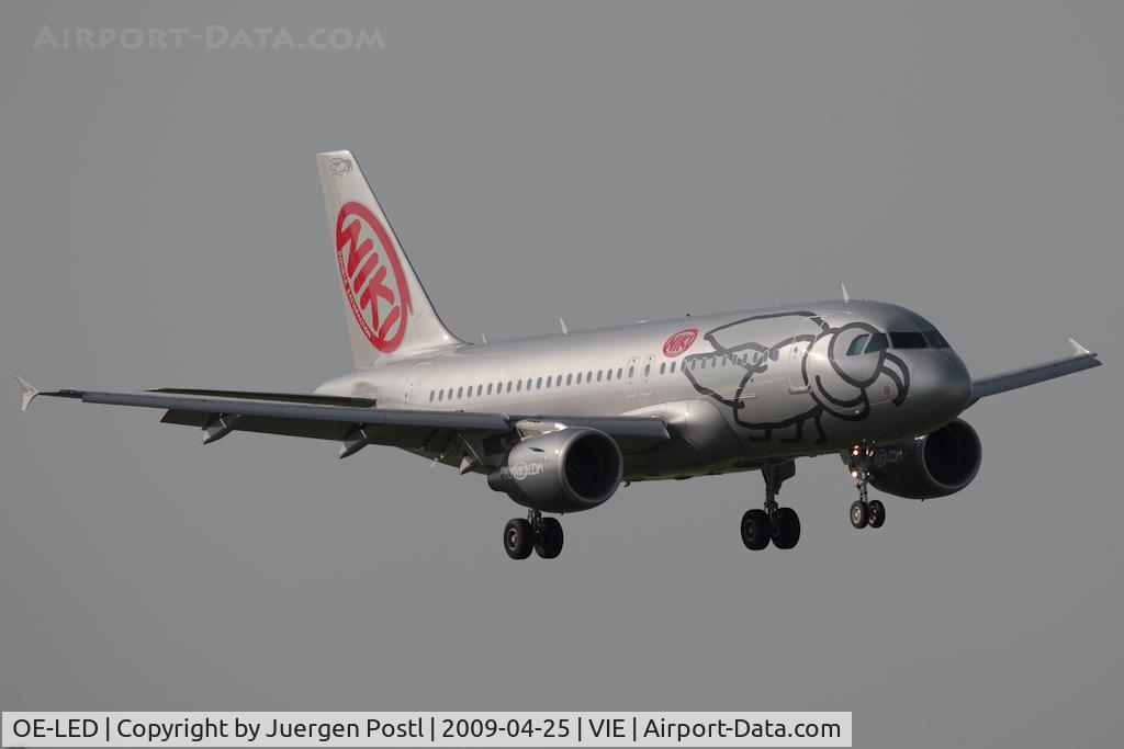OE-LED, 2008 Airbus A319-112 C/N 3407, Airbus A319-112