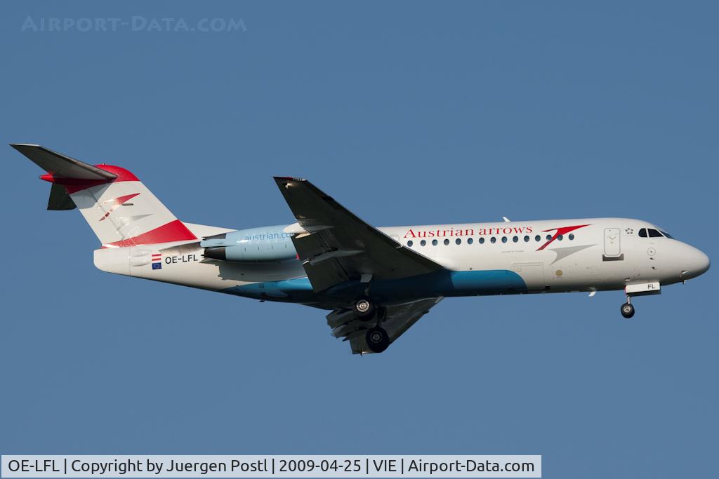 OE-LFL, 1995 Fokker 70 (F-28-0070) C/N 11573, Fokker 70