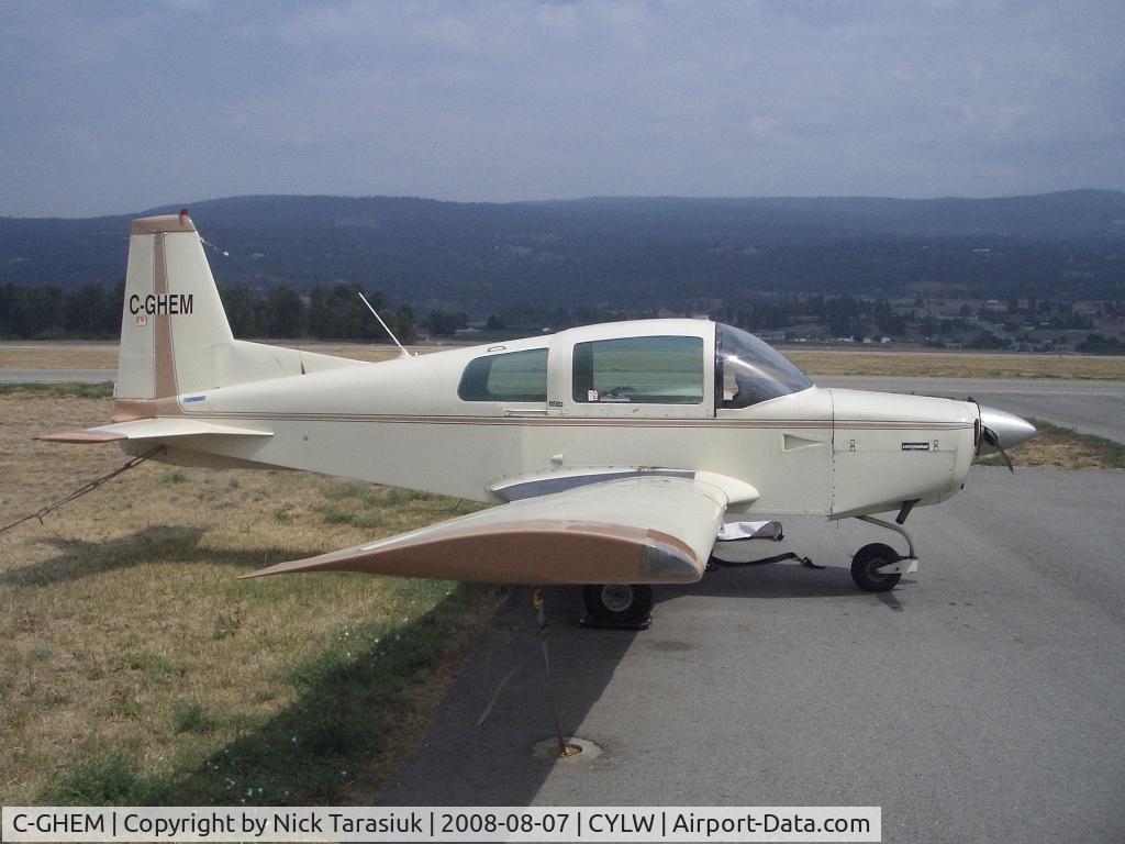 C-GHEM, 1972 American Aviation AA-5 Traveler C/N AA5-0132, 4-Seats 160 hp
