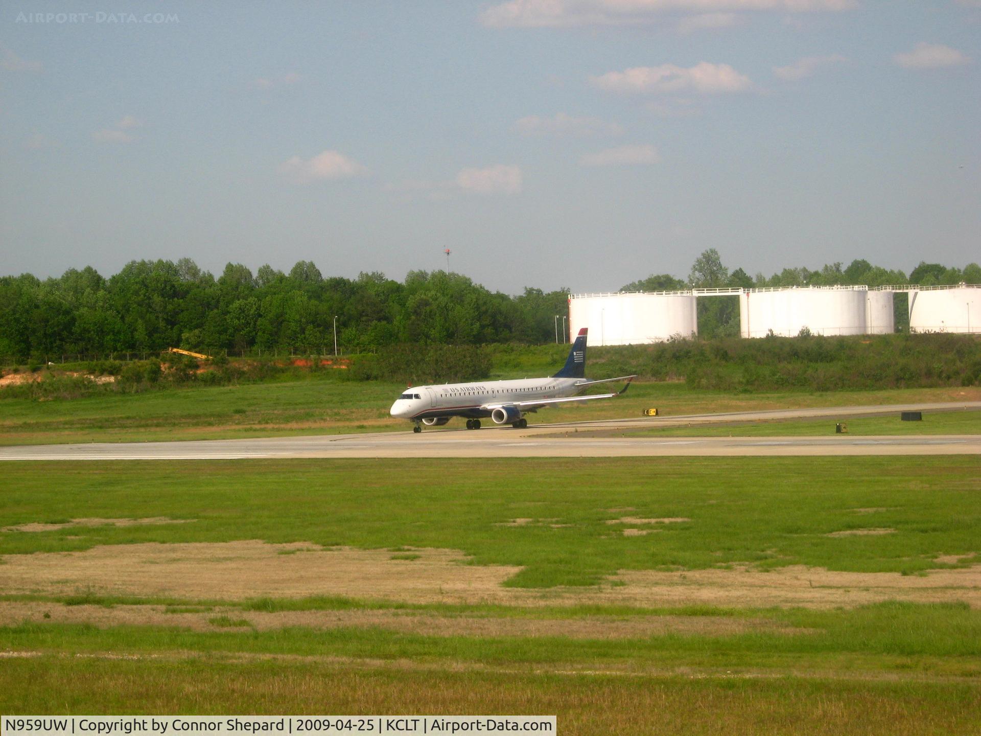N959UW, 2008 Embraer 190AR (ERJ-190-100IGW) C/N 19000166, 