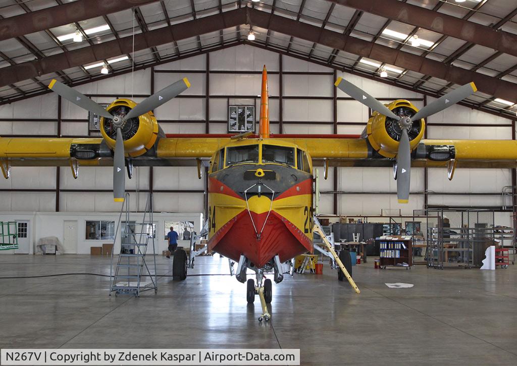 N267V, Canadair CL-215-V (CL-215-1A10) C/N 1103, Kingman