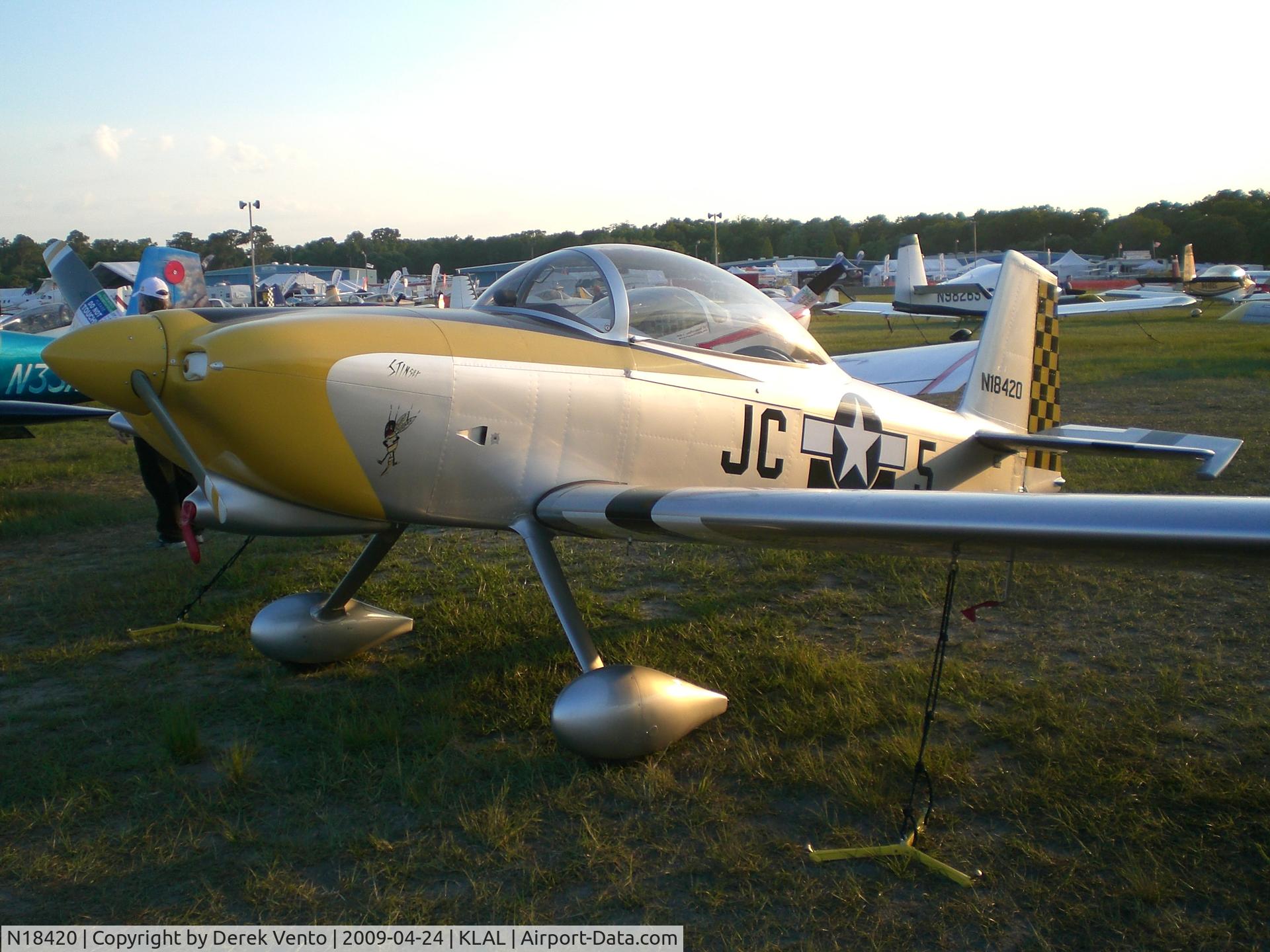 N18420, 2004 Vans RV-8 C/N 81766, Sun 'N Fun 2009
