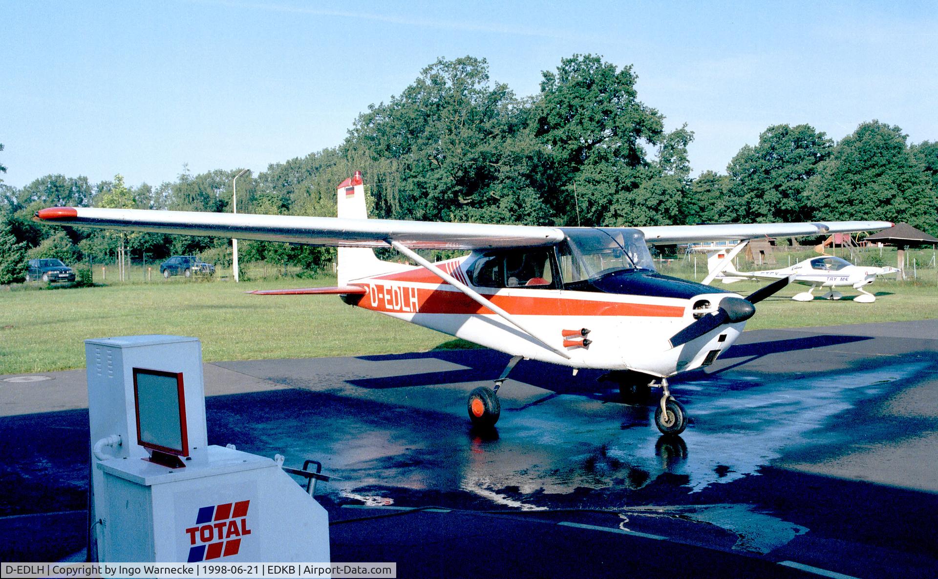 D-EDLH, 1956 Cessna 172 C/N 28871, Cessna 172 at Bonn-Hangelar airfield