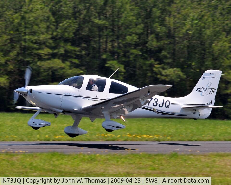 N73JQ, 2006 Cirrus SR22 C/N 2039, Departing runway 4