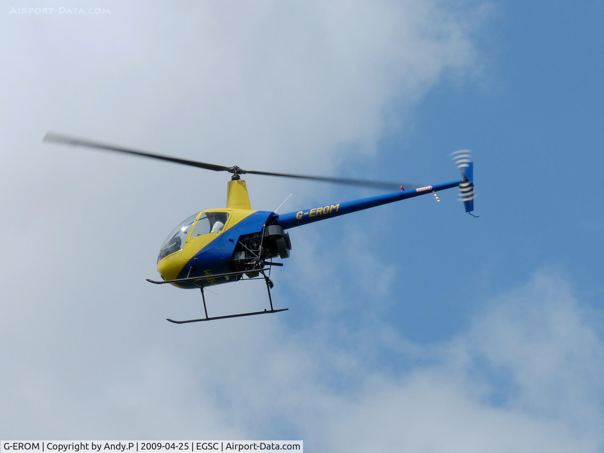 G-EROM, 2002 Robinson R22 Beta C/N 3383, Training at Cambridge