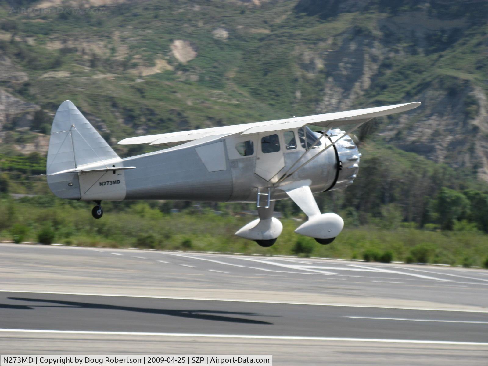N273MD, , 2008 Dickenson Howard DGA-21 'Mr. Dickenson', Pratt & Whitney R-1340-57 Wasp radial 600 Hp, takeoff climb Rwy 22