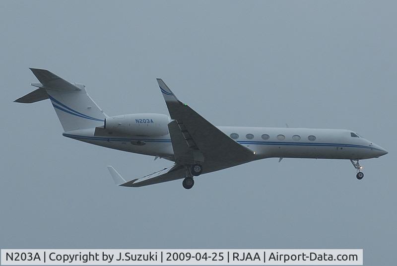 N203A, 2007 Gulfstream Aerospace GV-SP (G550) C/N 5169, Bank of America NA.