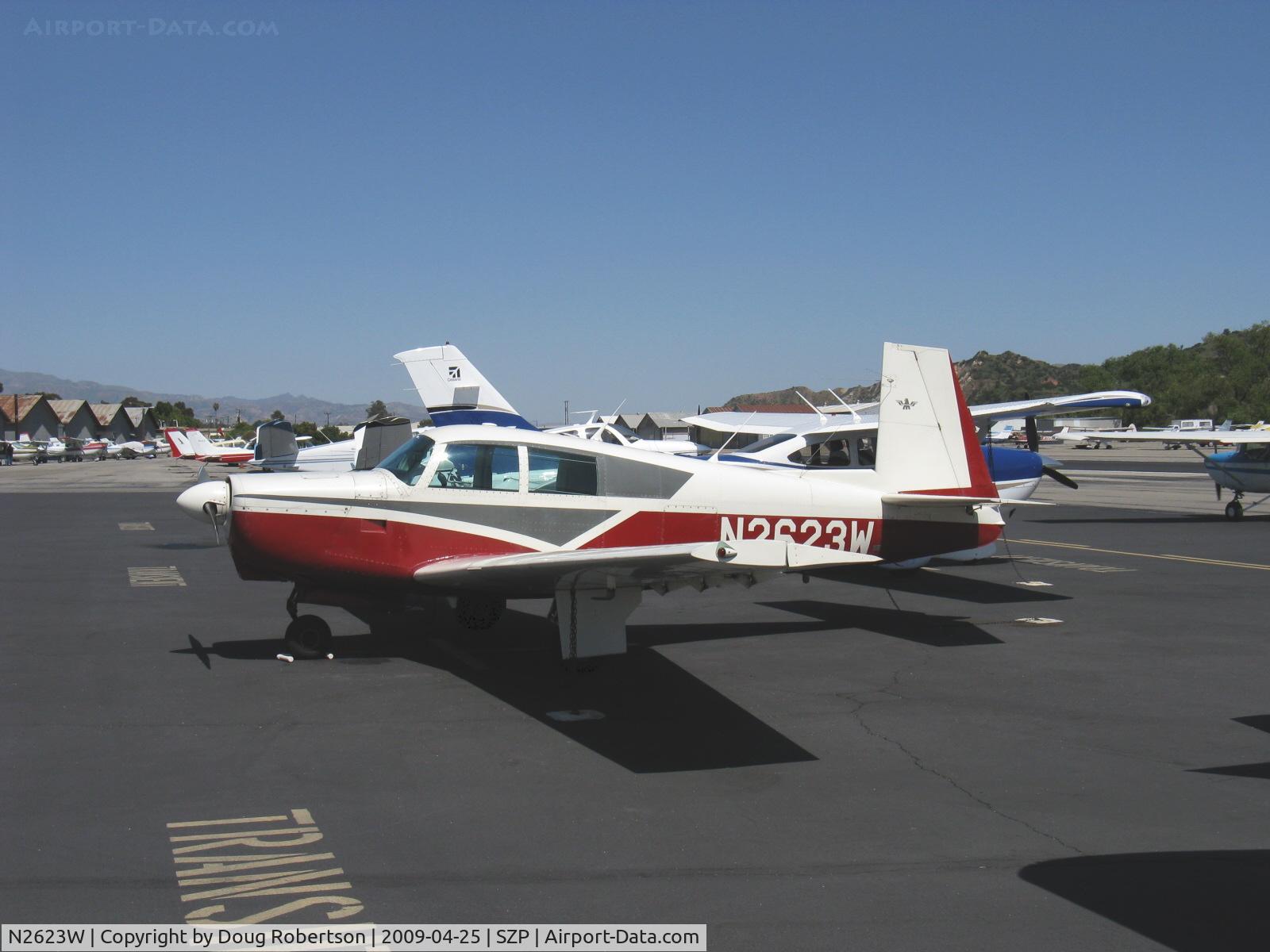 N2623W, 1966 Mooney M20C Mark 21 Ranger C/N 3296, 1966 Mooney M20C, Lycoming O-360 180 Hp