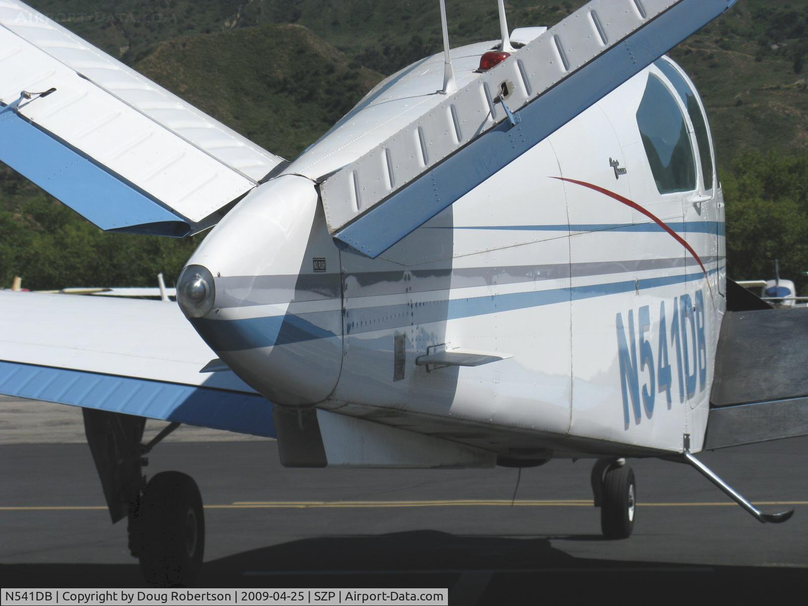 N541DB, 1964 Beech S35 Bonanza C/N D-7333, 1964 Beech S35 BONANZA, Continental IO-520-B 285 Hp, ventral strakes, horizontal VOR antennas