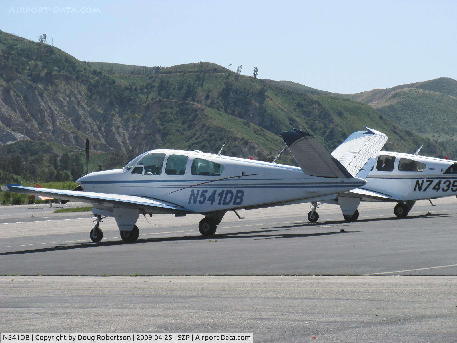 N541DB, 1964 Beech S35 Bonanza C/N D-7333, 1964 Beech S35 BONANZA, Continental IO-520-B 285 Hp