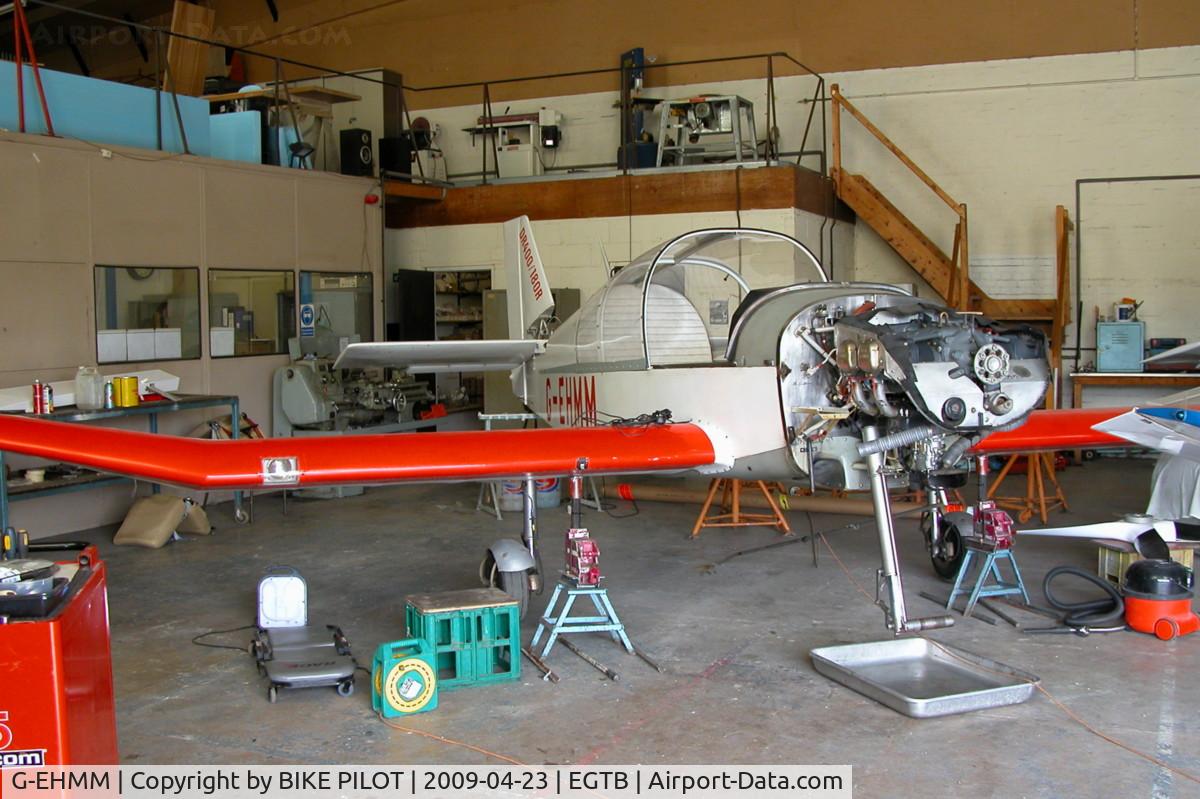 G-EHMM, 1973 Robin DR-400-180R Remorqueur Regent C/N 867, ROBIN OF BOOKER GLIDING CENTRE GETTING SOME MAINTENANCE