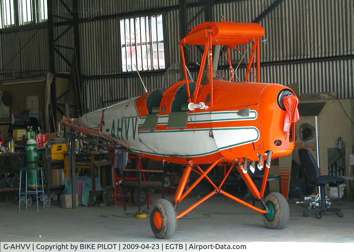 G-AHVV, 1943 De Havilland DH-82A Tiger Moth II C/N 86123, UNDER GOING SOME MAJOR MAINTENANCE