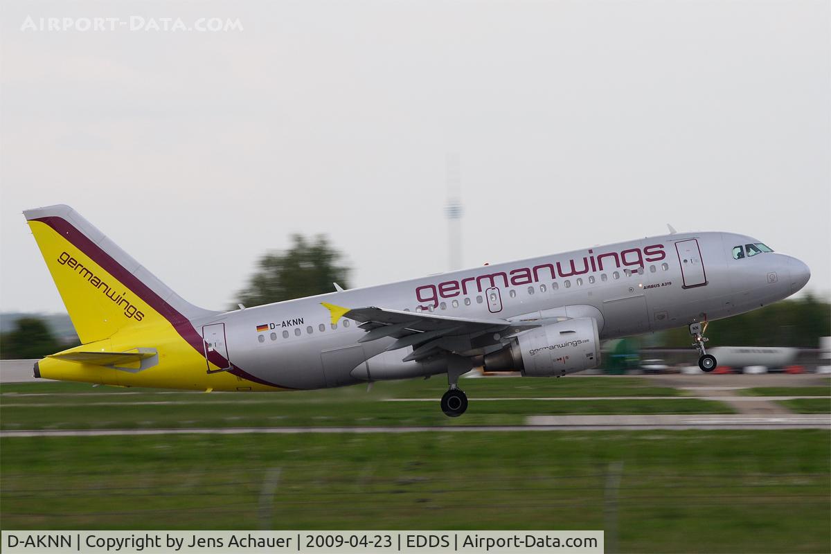 D-AKNN, 1999 Airbus A319-112 C/N 1136, Germanwings Airbus 319-112