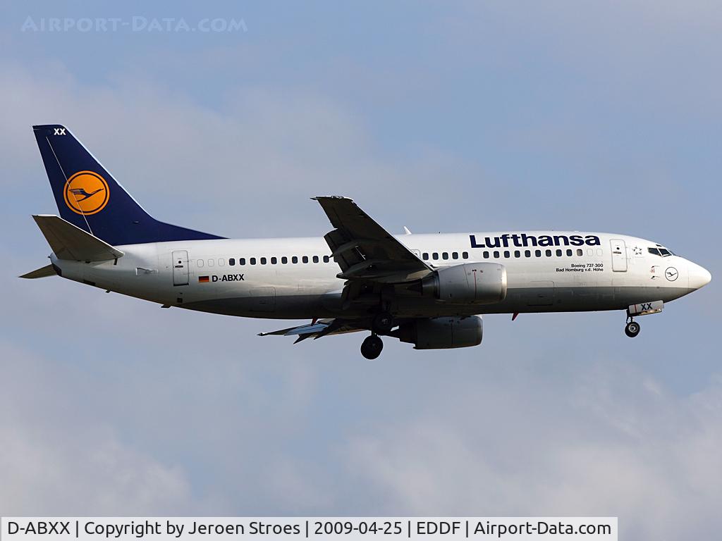 D-ABXX, 1989 Boeing 737-330 C/N 24562, .