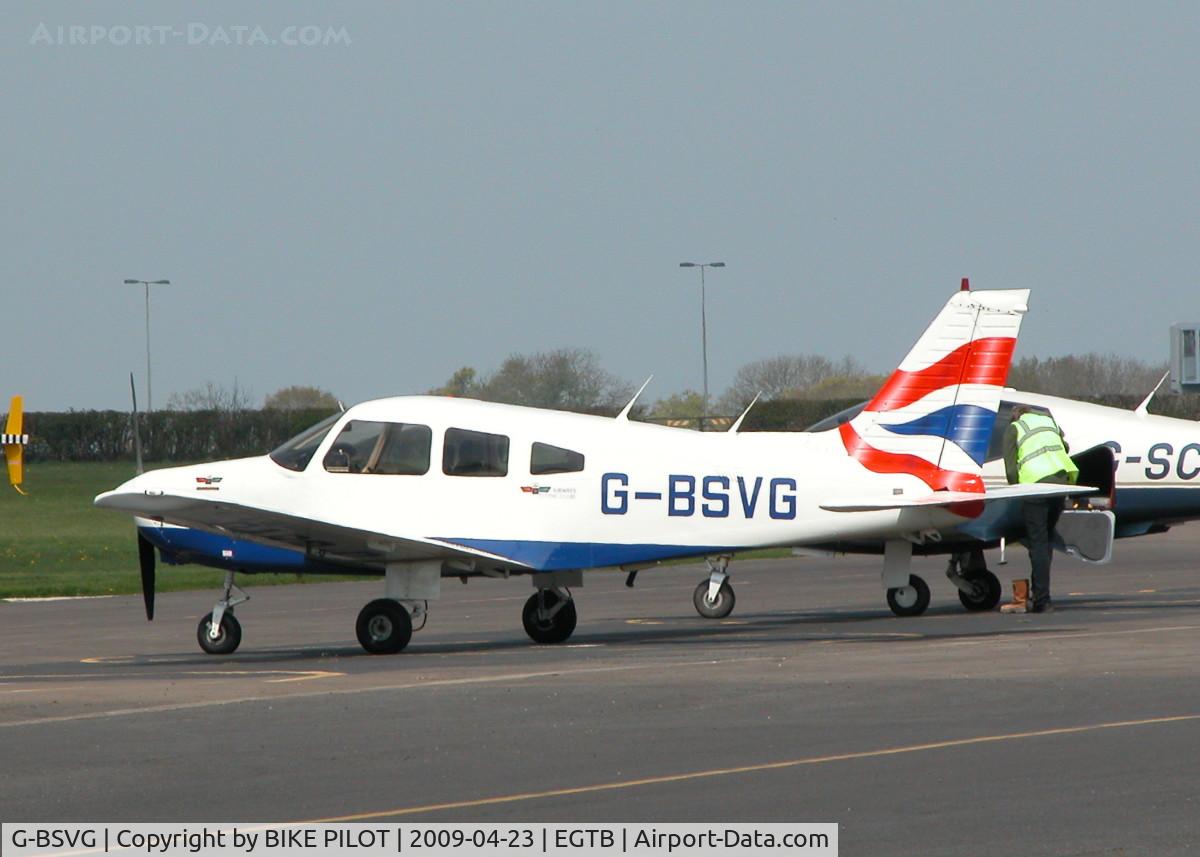 G-BSVG, 1984 Piper PA-28-161 Cherokee Warrior II C/N 28-8516013, CHEROKEE OF THE AIRWAYS AERO ASSN.