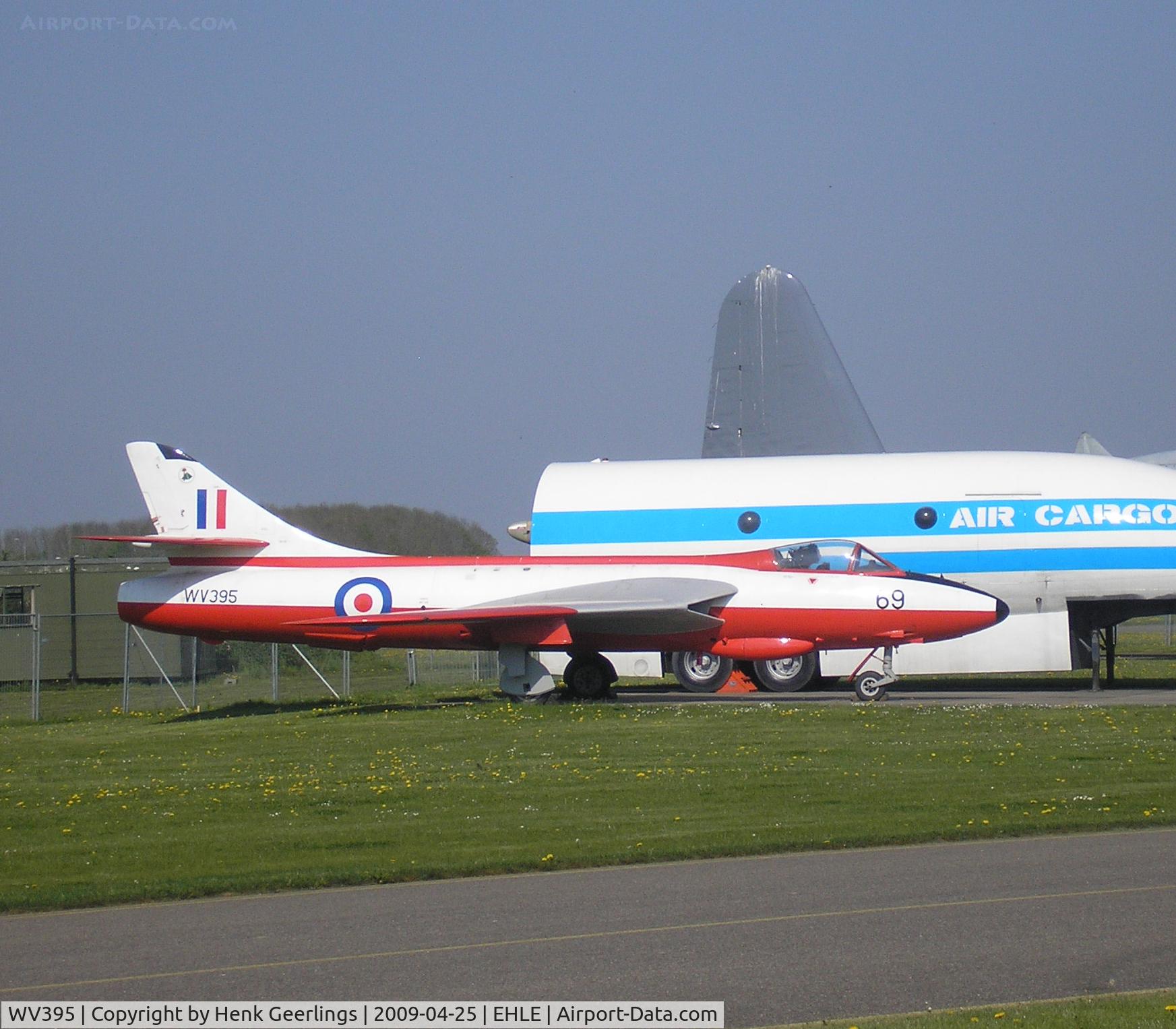 WV395, Hawker Hunter F.51 C/N 41H680269, Hunter at Aviodrome Museum