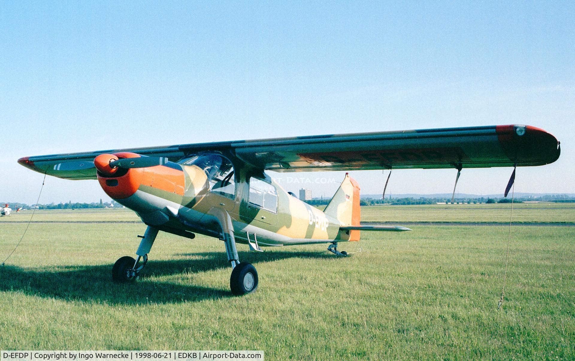 D-EFDP, Dornier Do-27A-4 C/N 463, Dornier Do 27A-4 at Bonn-Hangelar airfield