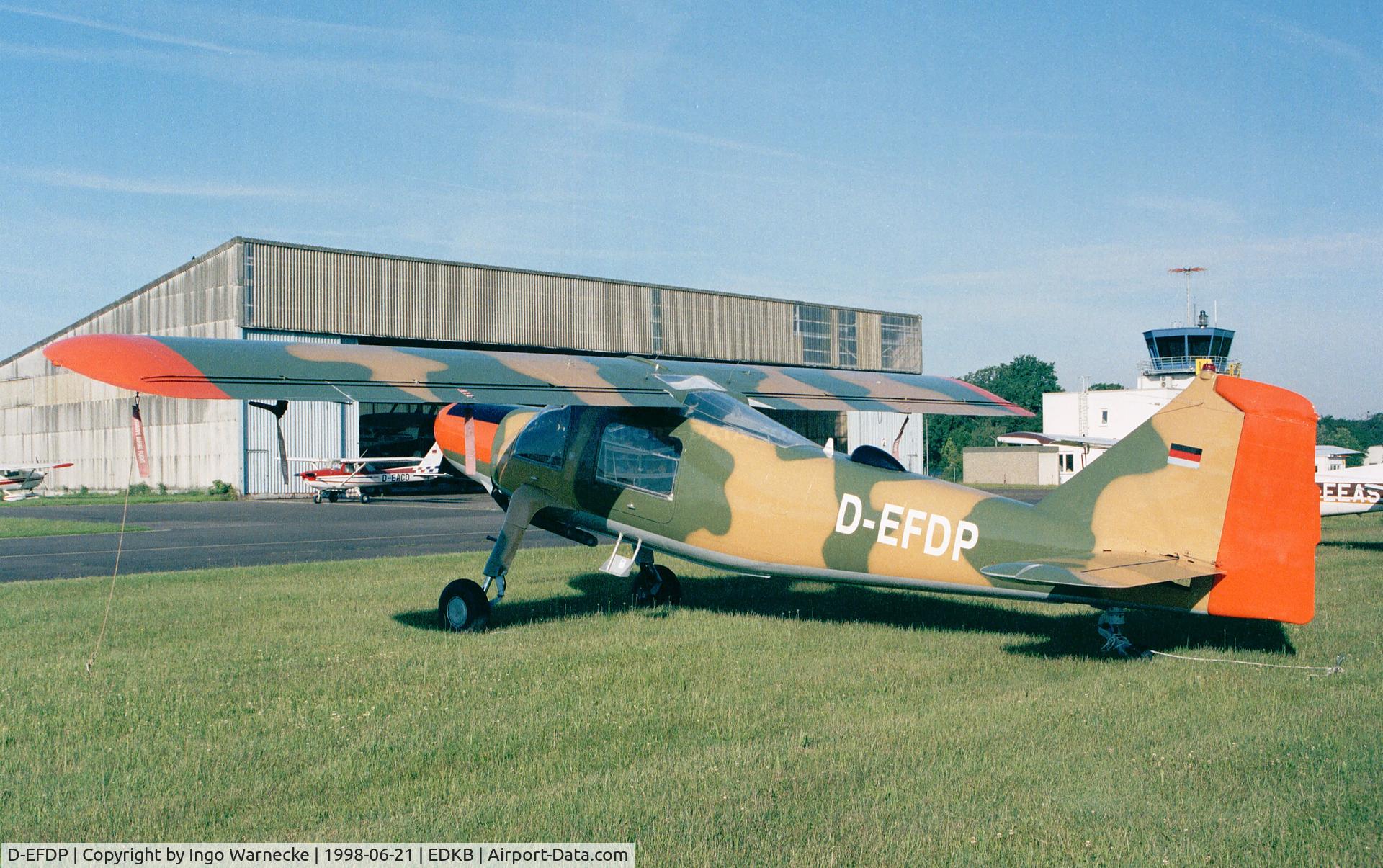 D-EFDP, Dornier Do-27A-4 C/N 463, Dornier Do 27A-4 at Bonn-Hangelar airfield