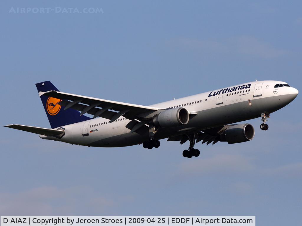 D-AIAZ, 1993 Airbus A300B4-605R C/N 701, .