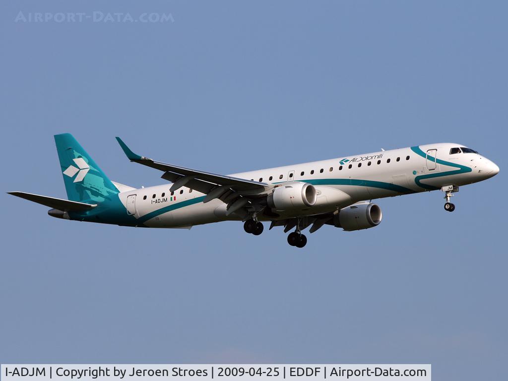 I-ADJM, 2009 Embraer 195LR (ERJ-190-200LR) C/N 19000258, .