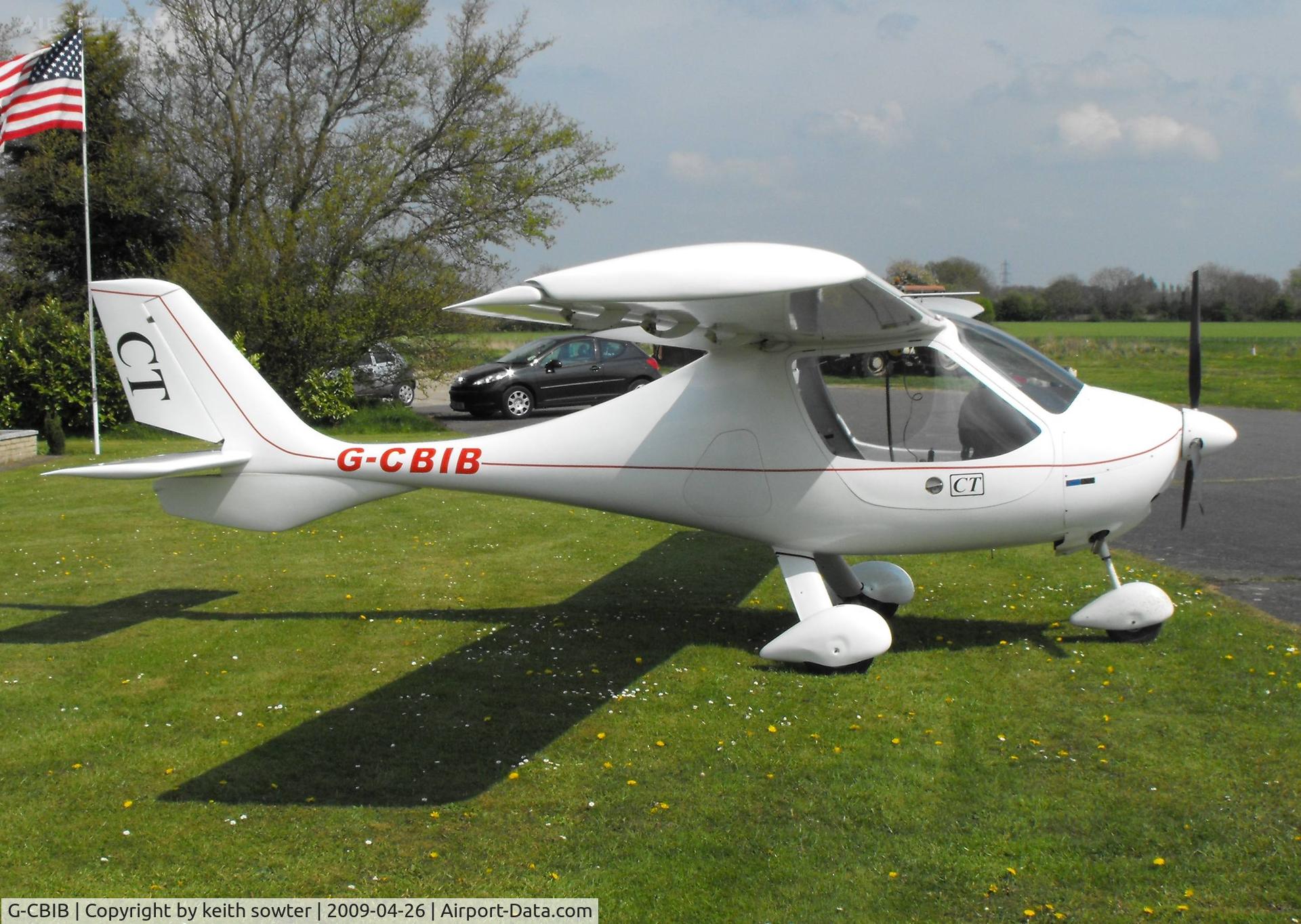 G-CBIB, 2001 Flight Design CT2K C/N 01.08.06.23, Visitor to Tibenham