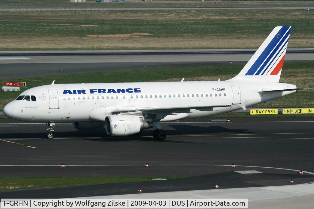 F-GRHN, 2000 Airbus A319-111 C/N 1267, visitor