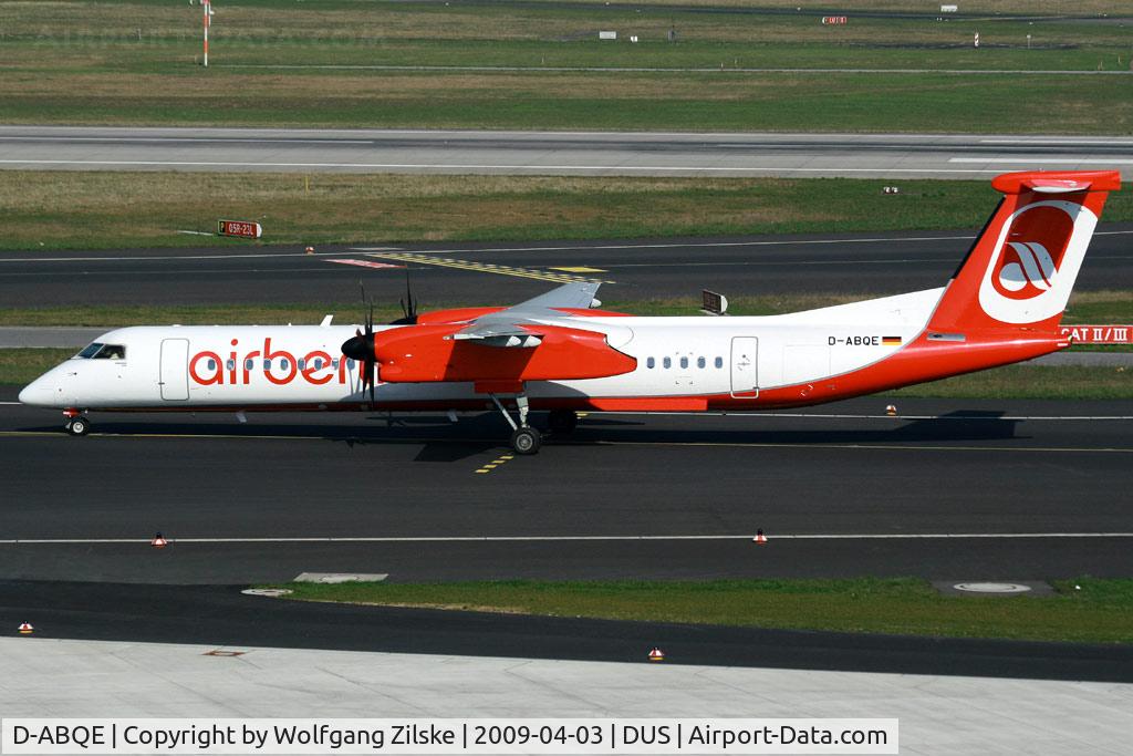 D-ABQE, 2009 De Havilland Canada DHC-8-402Q Dash 8 C/N 4239, visitor