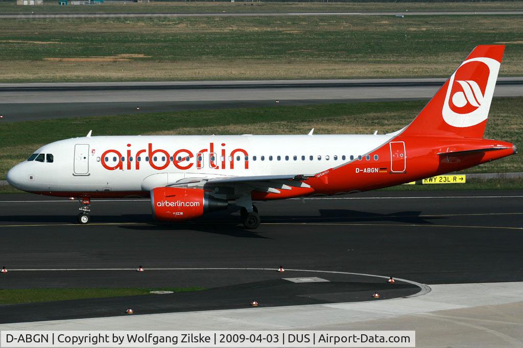 D-ABGN, 2008 Airbus A319-112 C/N 3661, visitor