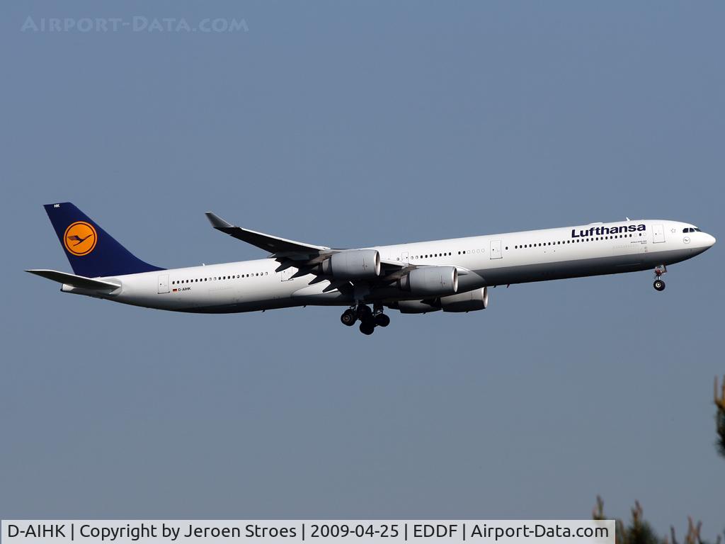 D-AIHK, 2004 Airbus A340-642 C/N 580, .