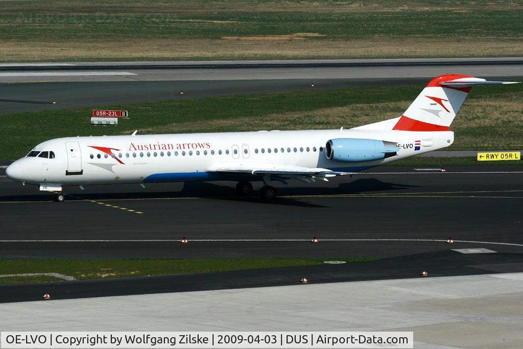 OE-LVO, 1993 Fokker 100 (F-28-0100) C/N 11460, visitor