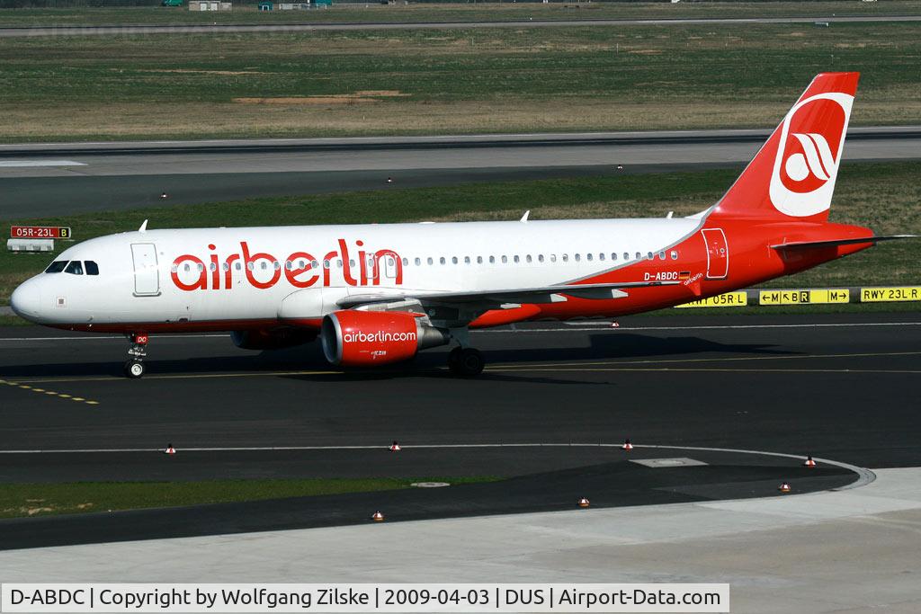 D-ABDC, 2005 Airbus A320-214 C/N 2654, visitor