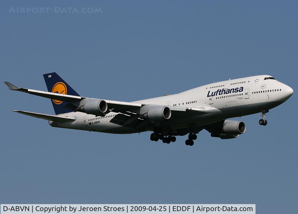 D-ABVN, 1992 Boeing 747-430 C/N 26427, .