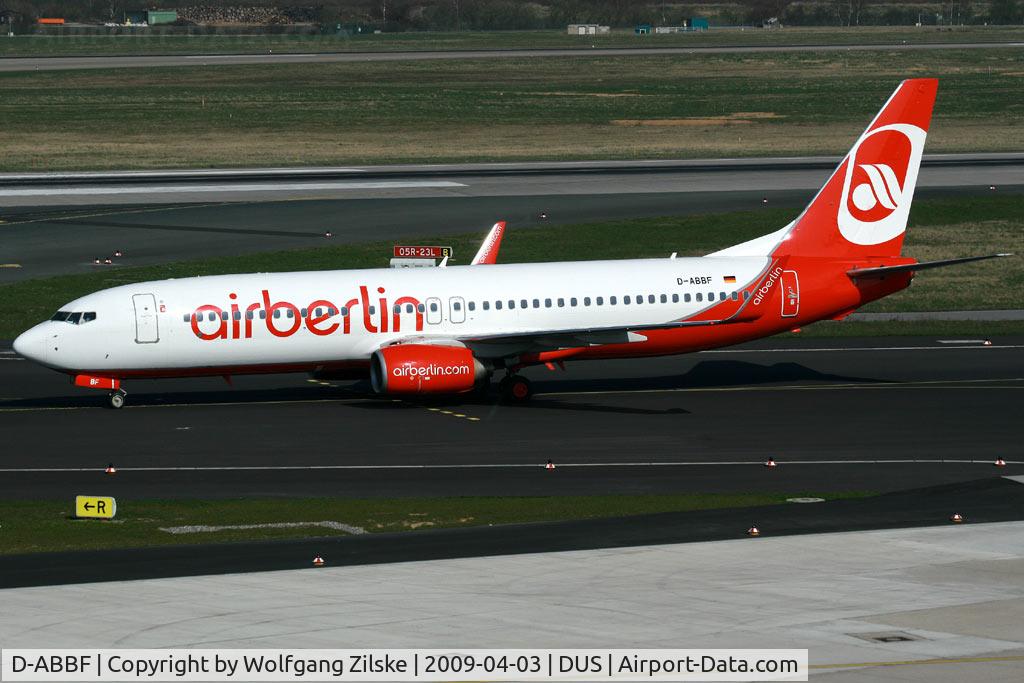 D-ABBF, 2002 Boeing 737-86J C/N 32917, visitor
