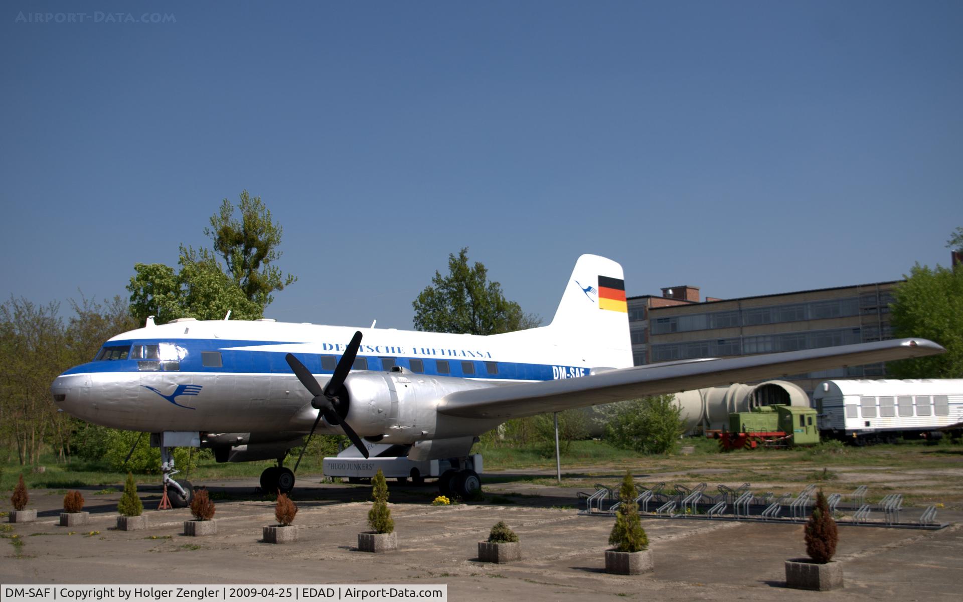DM-SAF, 1957 Ilyushin (VEB) Il-14P C/N 14803016, IL-14 of former GDR-Lufthansa at HUGO JUNKERS MUSEUM Dessau