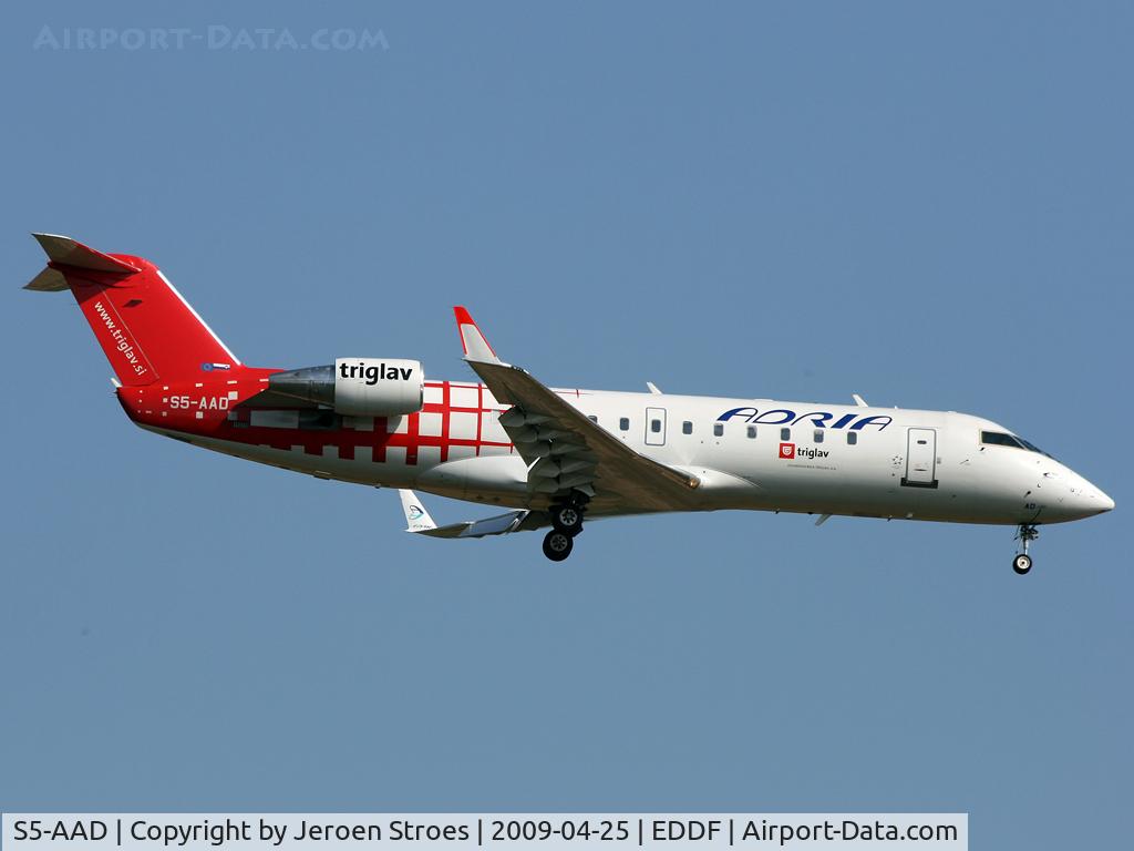 S5-AAD, 1997 Canadair CRJ-200LR (CL-600-2B19) C/N 7166, .