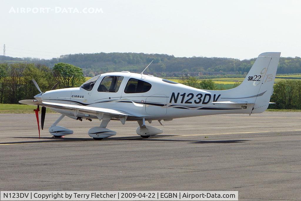 N123DV, 2005 Cirrus SR22 GTS C/N 1313, Cirrus SR22 visitor to Tollerton