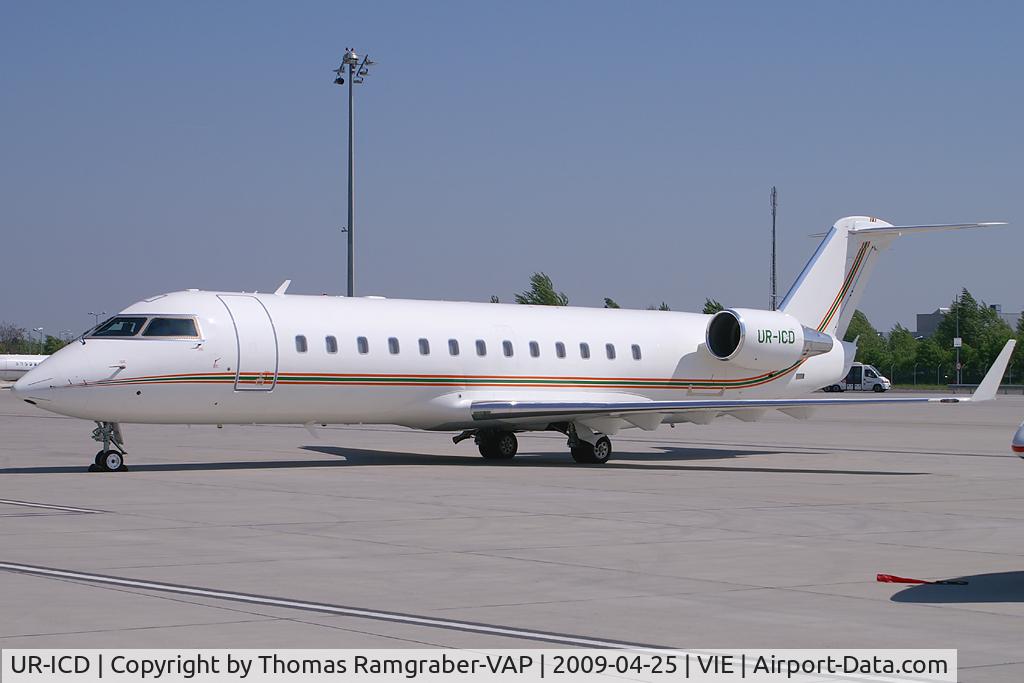UR-ICD, 2007 Bombardier Challenger 850 (CL-600-2B19) C/N 8072, ISD Avia Canadair Regionaljet