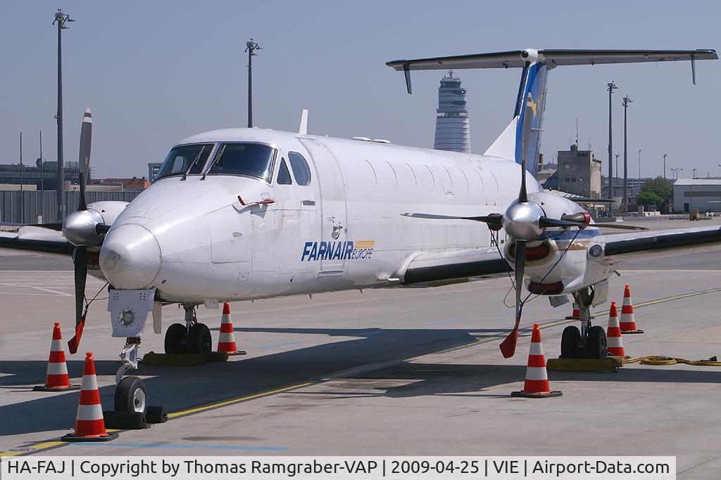 HA-FAJ, 1989 Beech 1900C C/N UC-79, Farnair Europe Beech 1900