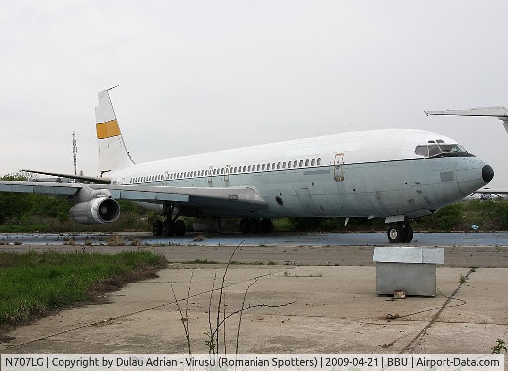 N707LG, 1975 Boeing 707-3M1C C/N 21092, At Baneasa Airport Bucharest, Romania