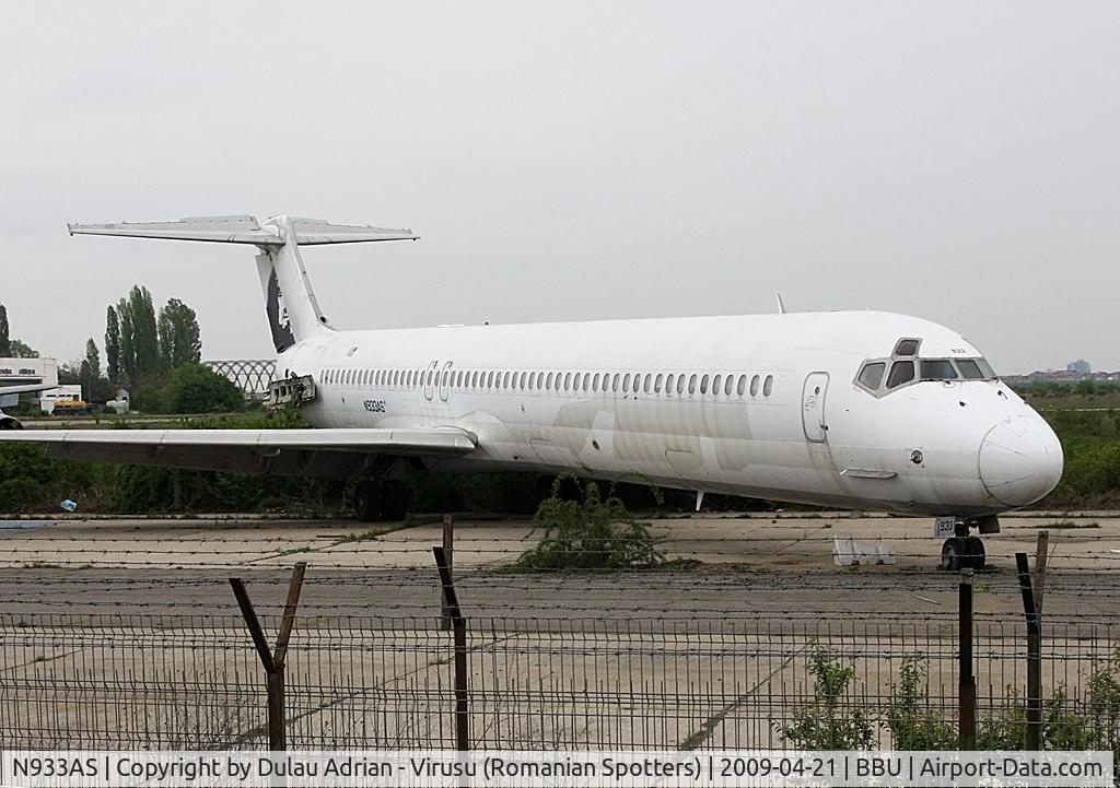 N933AS, 1985 McDonnell Douglas MD-82 (DC-9-82) C/N 49234, At Baneasa Airport Bucharest, Romania