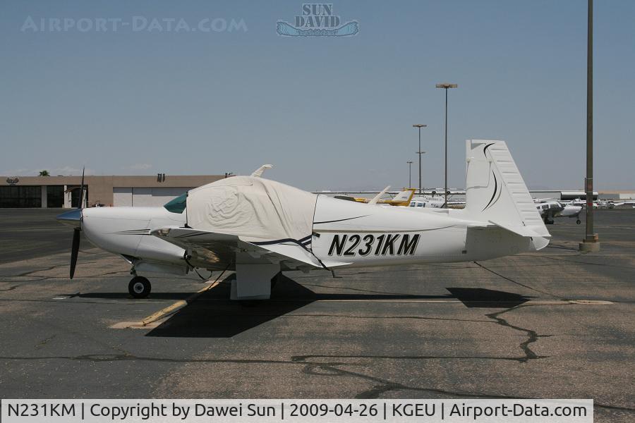 N231KM, 1980 Mooney M20K C/N 25-0430, Mooney @ KGEU