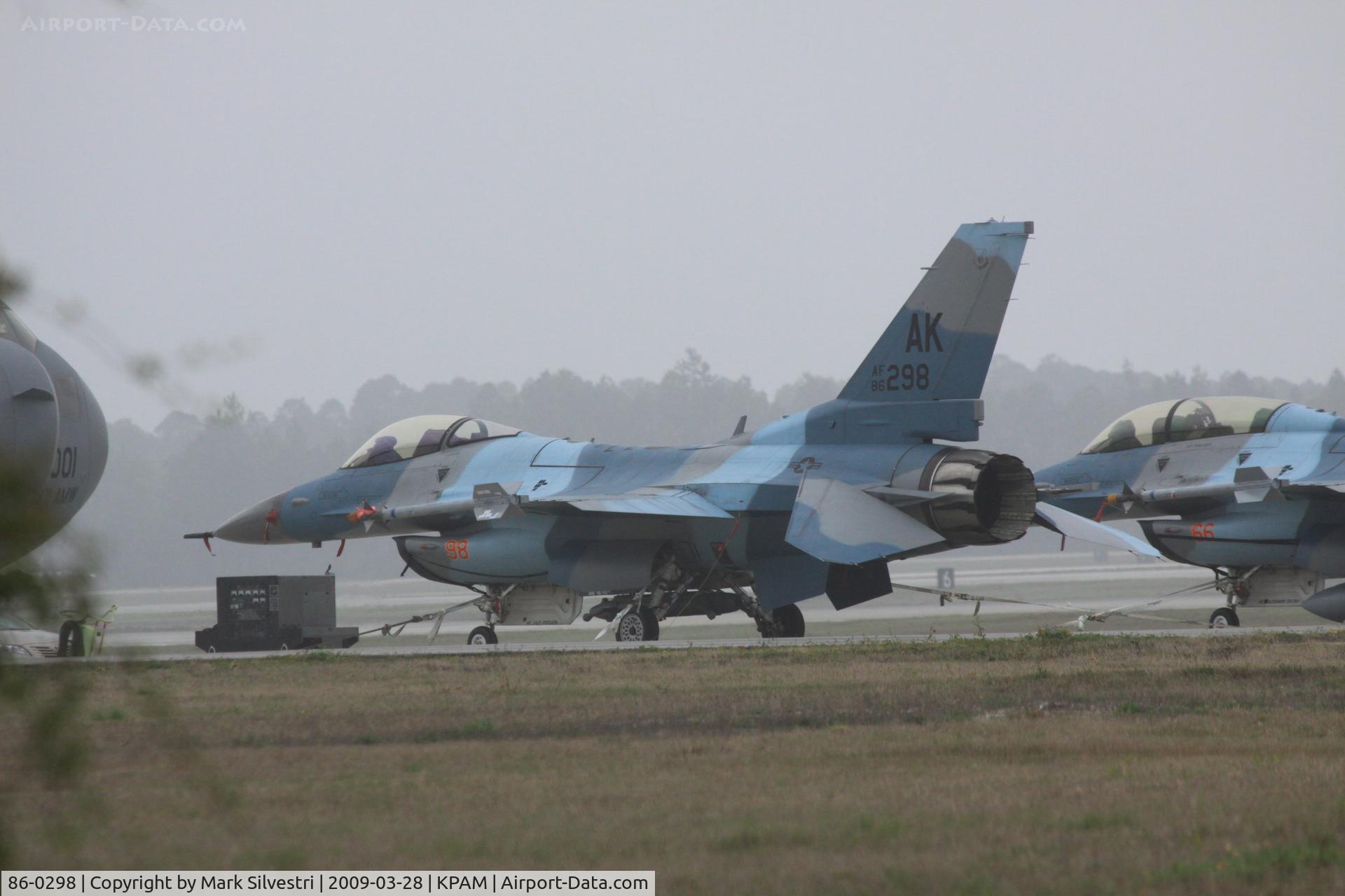86-0298, 1986 General Dynamics F-16C Fighting Falcon C/N 5C-404, 2009 Tyndall AFB Airshow