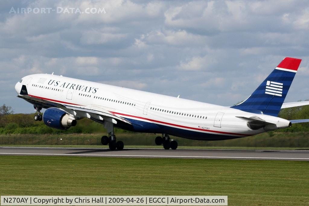 N270AY, 2000 Airbus A330-323 C/N 315, US Airways