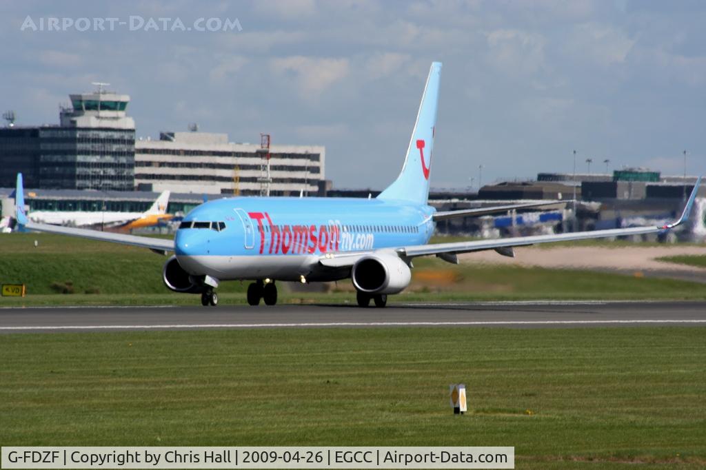 G-FDZF, 2008 Boeing 737-8K5 C/N 35138, Thomson