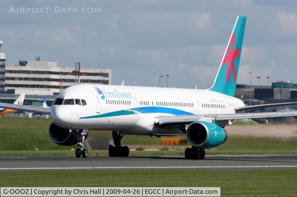 G-OOOZ, 1992 Boeing 757-236 C/N 25593, First Choice