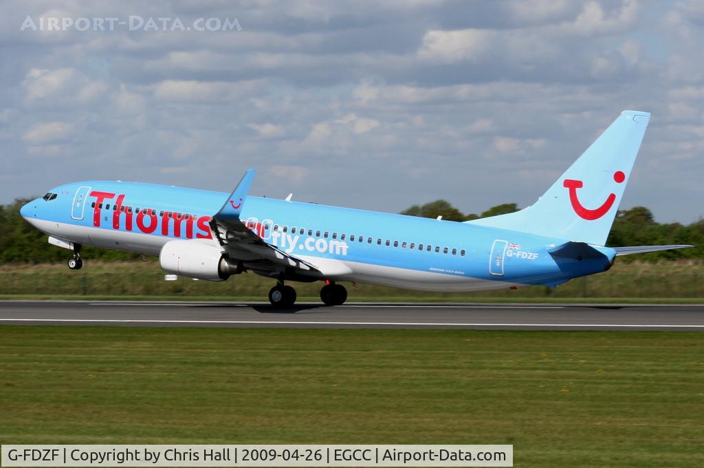 G-FDZF, 2008 Boeing 737-8K5 C/N 35138, Thomson