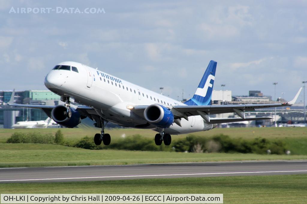 OH-LKI, 2007 Embraer 190AR (ERJ-190-100IGW) C/N 19000117, Finnair